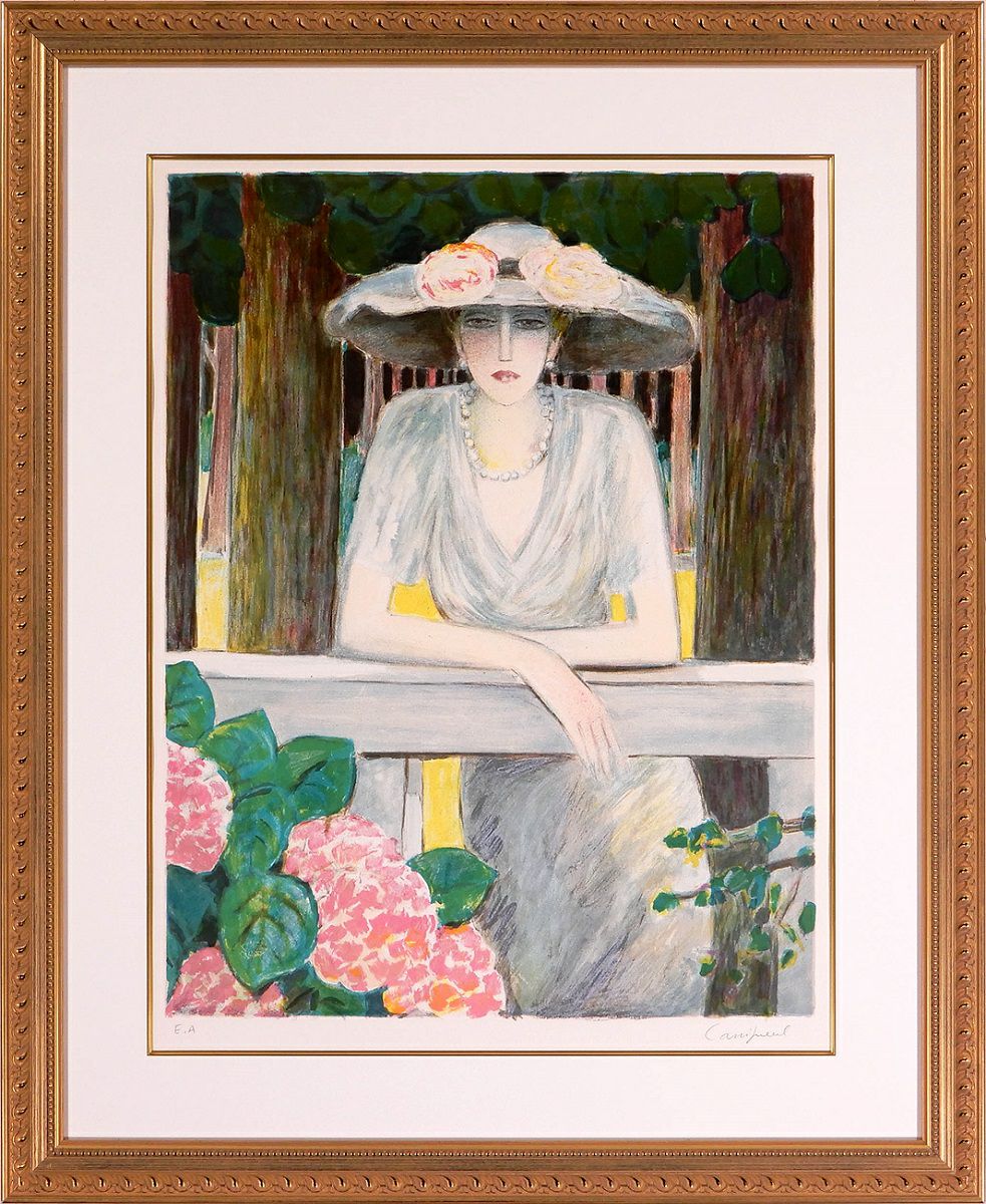 絵画 カシニョール 女性画 絵 インテリア アート | カシニョール