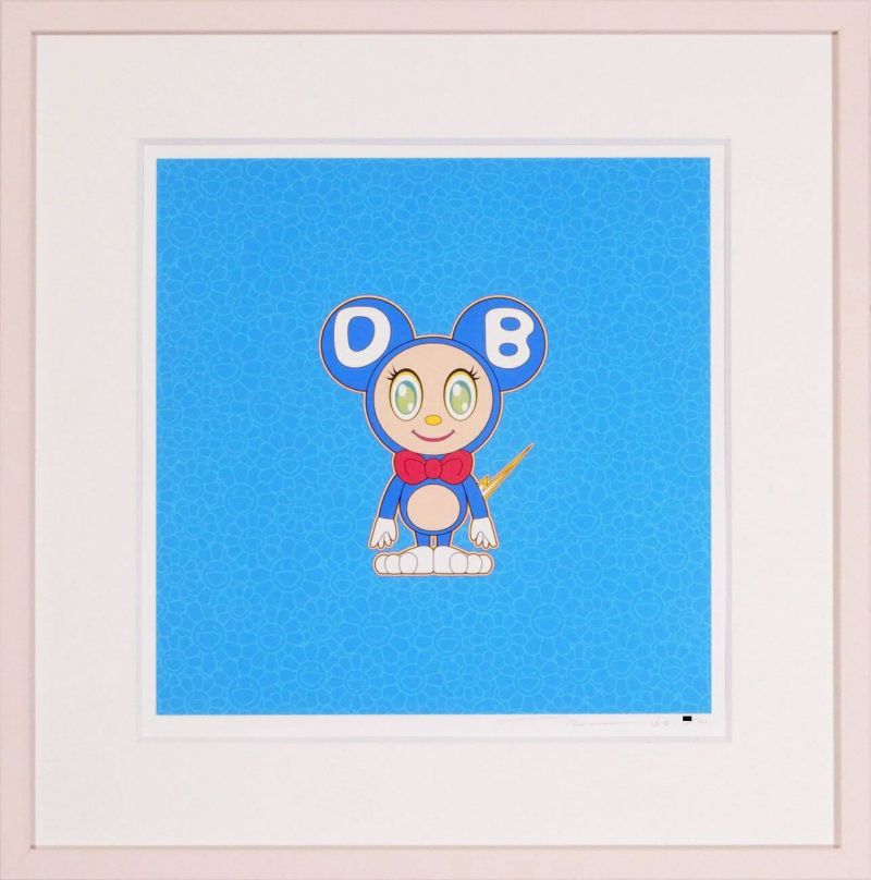 村上隆「DOB2020LightBlue」表